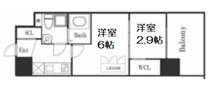 SERENiTE福島sceltoの物件間取画像